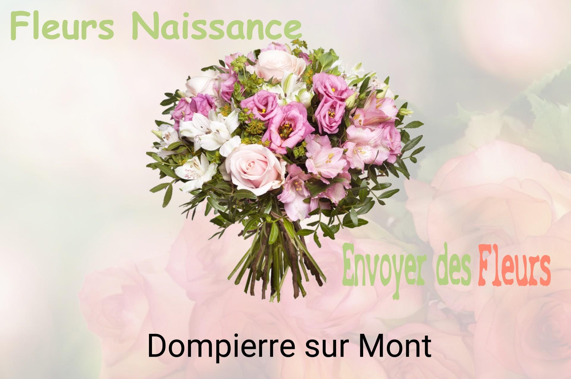 Bouquet de fleurs de naissance livré à Dompierre-sur-Mont
