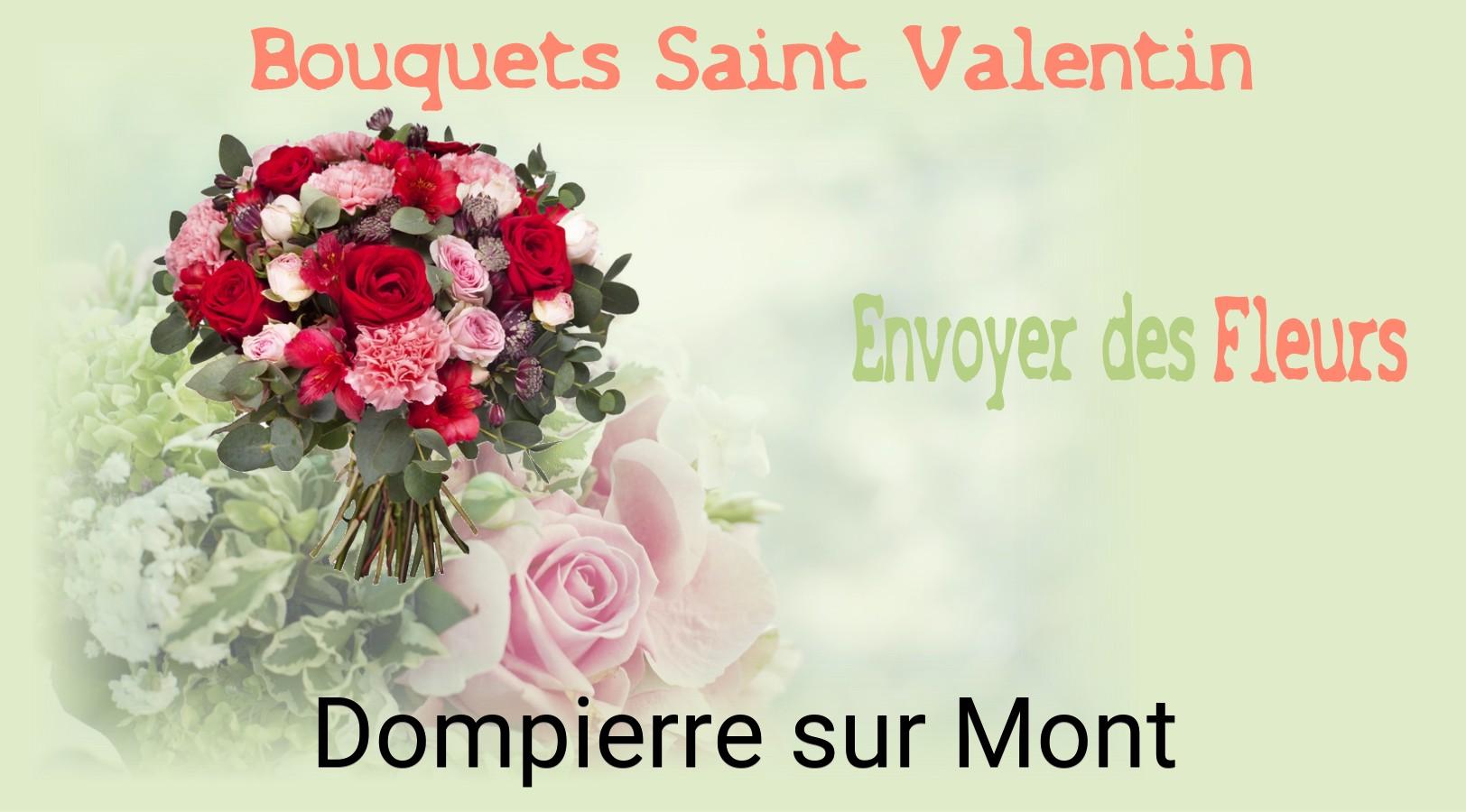 Roses de Saint-Valentin livrées à Dompierre-sur-Mont